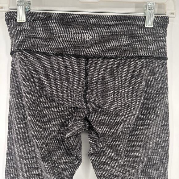 Lululemon Wunder Under Align Heathered Grey Leggings Size 4 - Picture 6 of 7